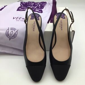 Black Slingback Heels